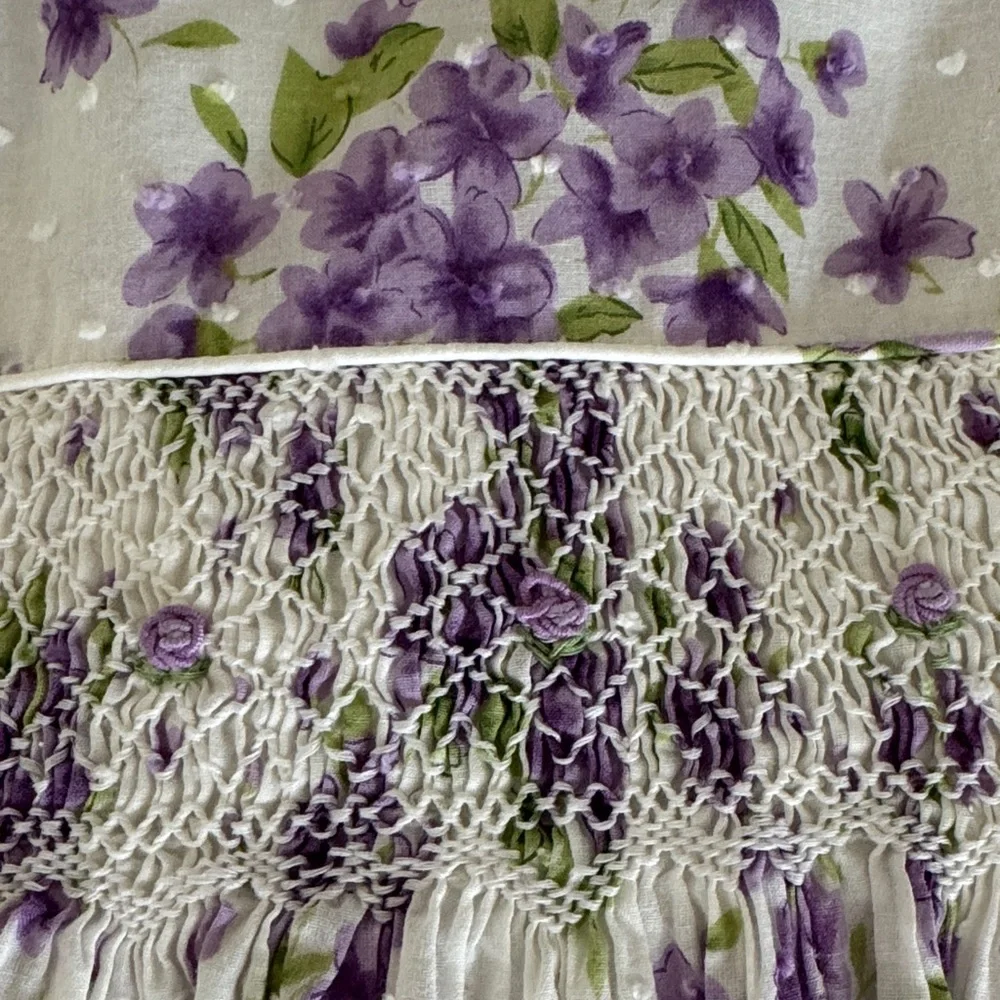 Rare Editions Easter/Spring Floral Dress - Picture 4 of 5